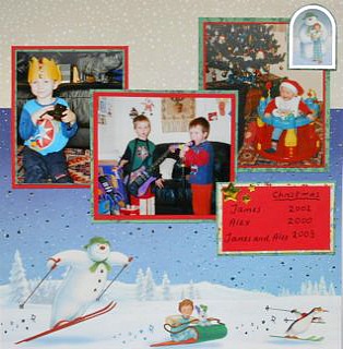 christmas scrapbooking ideas