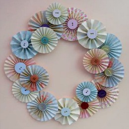 paper rosettes